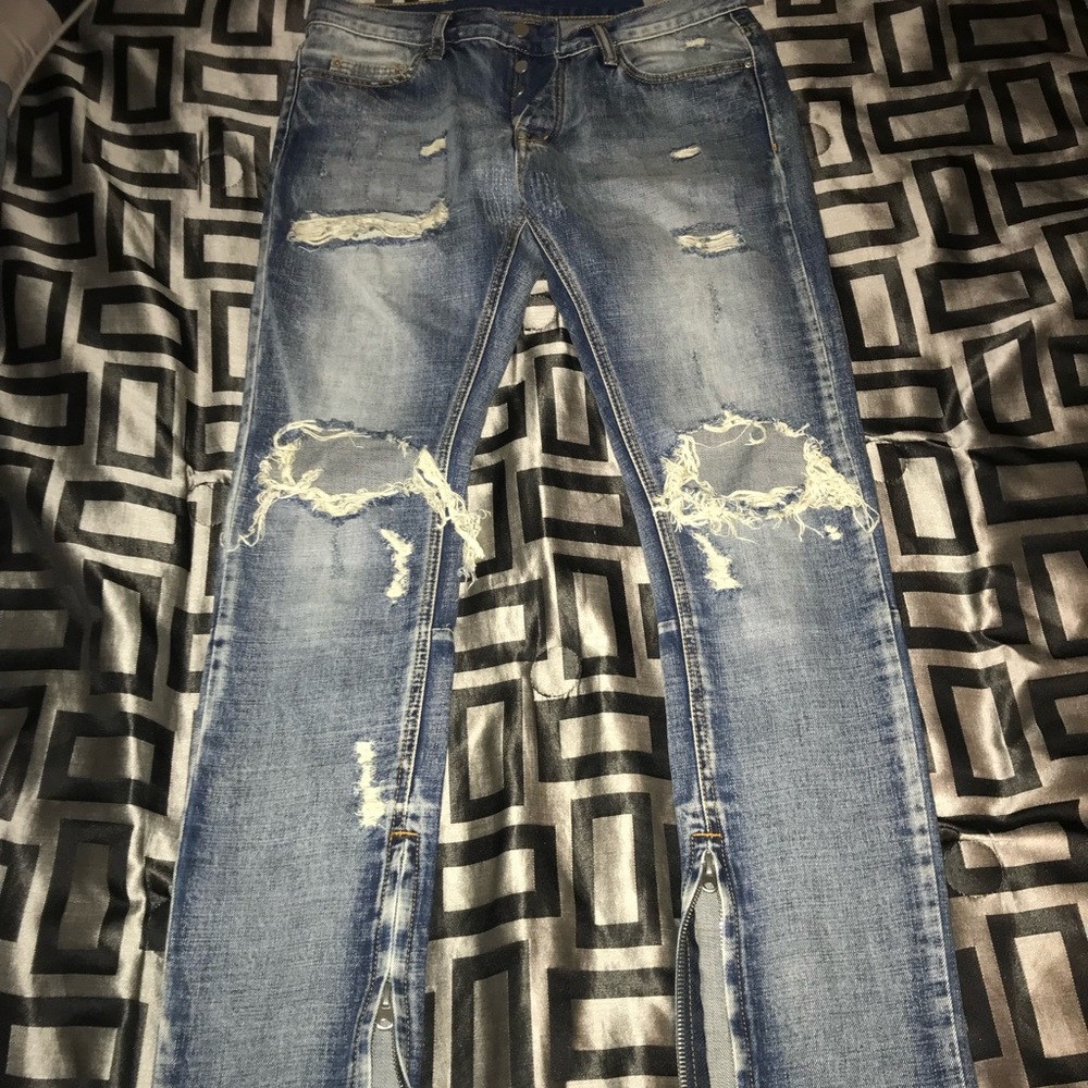 MNML M1 Jeans Slim Tapered Fit Size 33